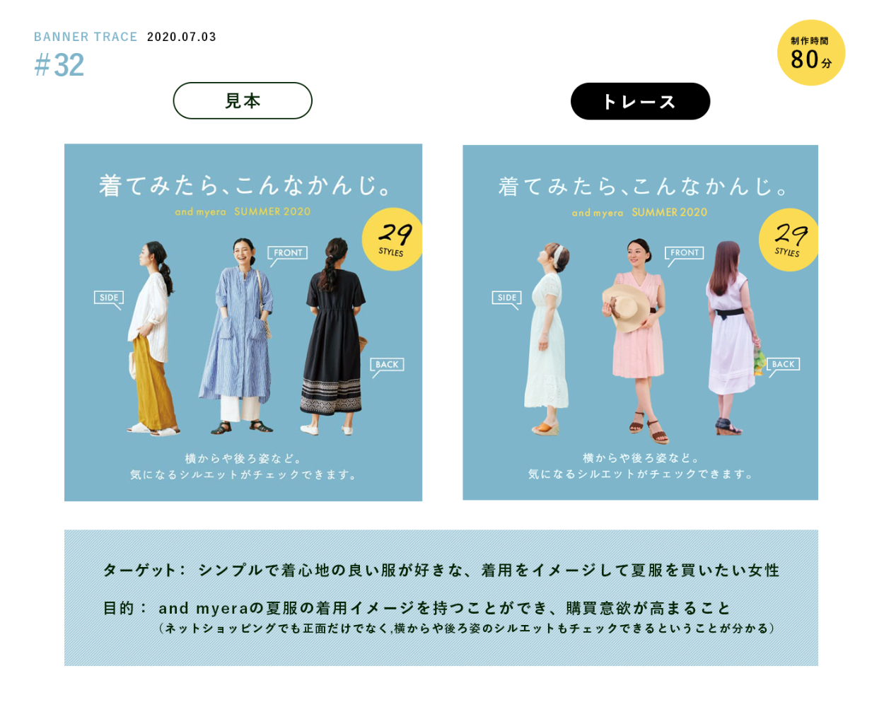 バナートレース トレース課題 尾迫 洋子