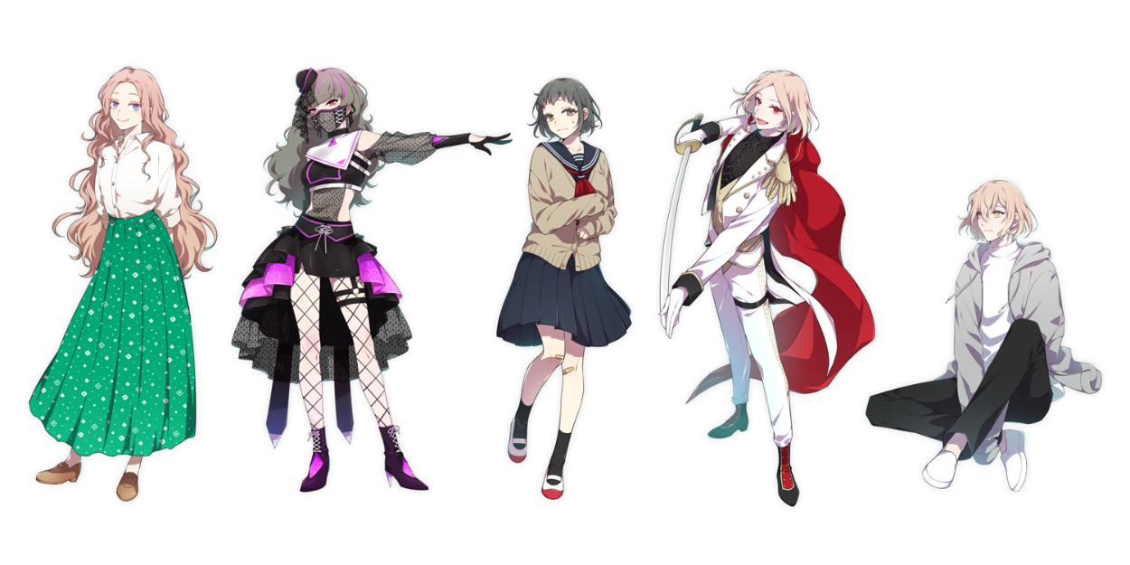 イラスト キャラクター立ち絵 のぶみのゔ