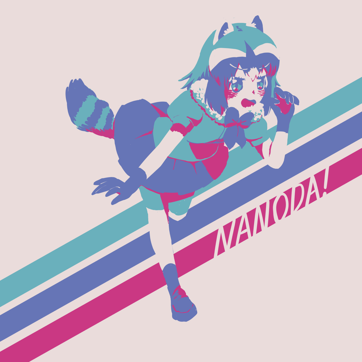 4色カラーパレットを借りたのだ あらいさん