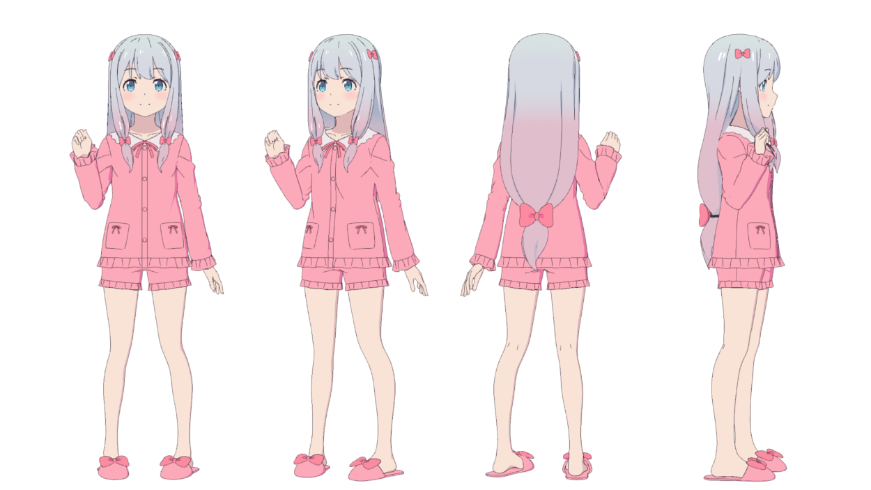 アニメ調キャラクター モデリングからコンポジットまで ささやま